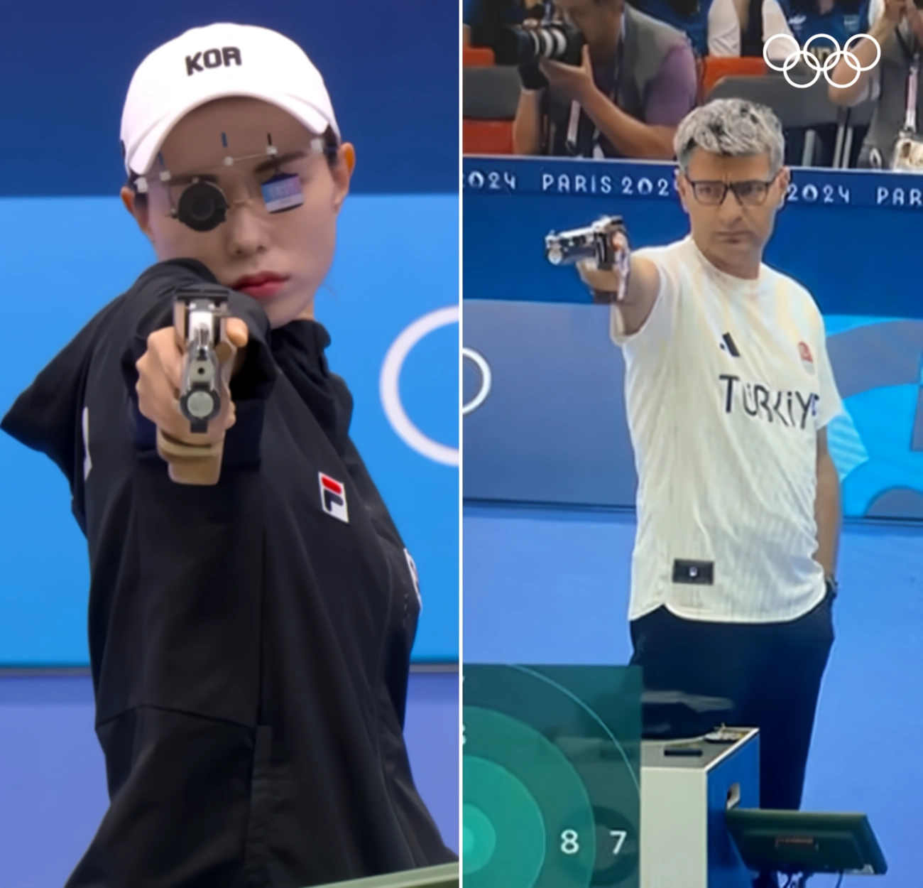 Yusuf Dikec, the Turkish sport shooter famous for competing with no specialized equipment &ndash; no lens, no ear protection &ndash; and still winning silver at the 2024 Olympics. Sometimes too much technology works against you.